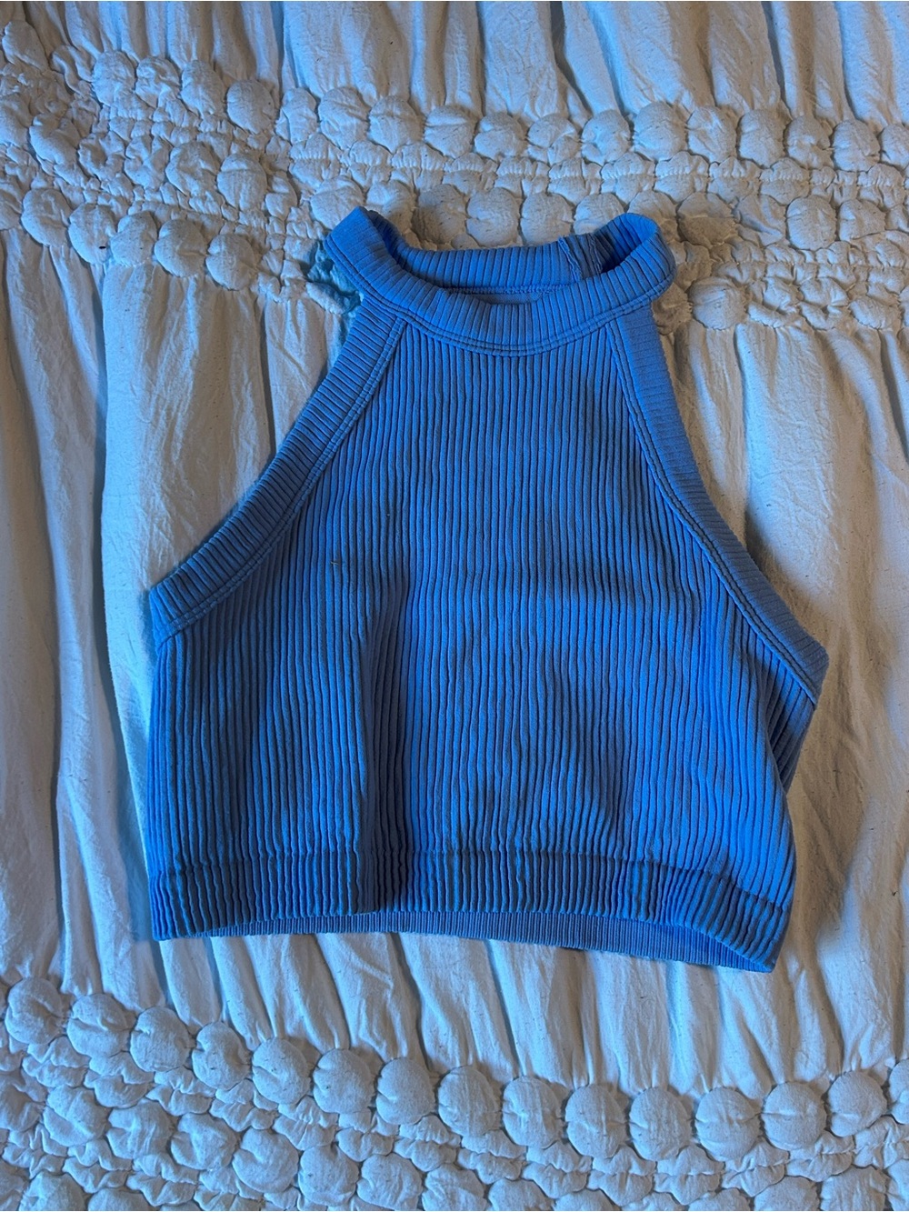Aerie Real Good Ribbed Halter top size S